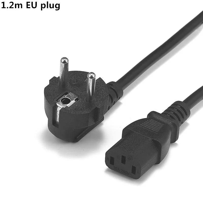  PC ǻ  3D  Ｚ TV EU  AC  ڵ,  IEC C13   ̺, 1.2m 18AWG